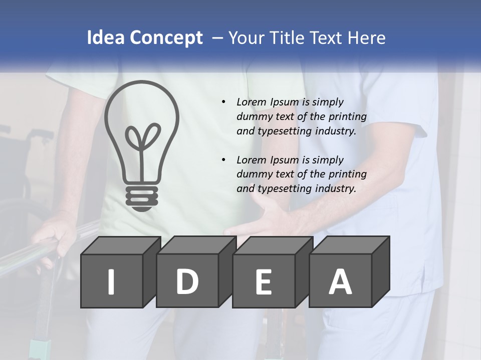 Recovering From Health Problems PowerPoint Template