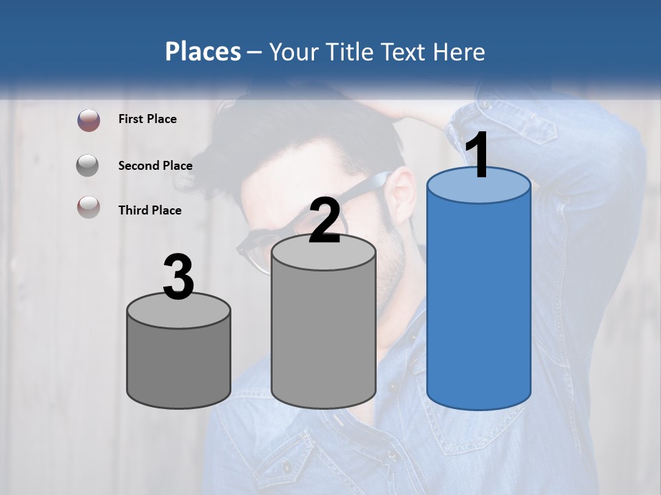 Men's Hairstyle PowerPoint Template