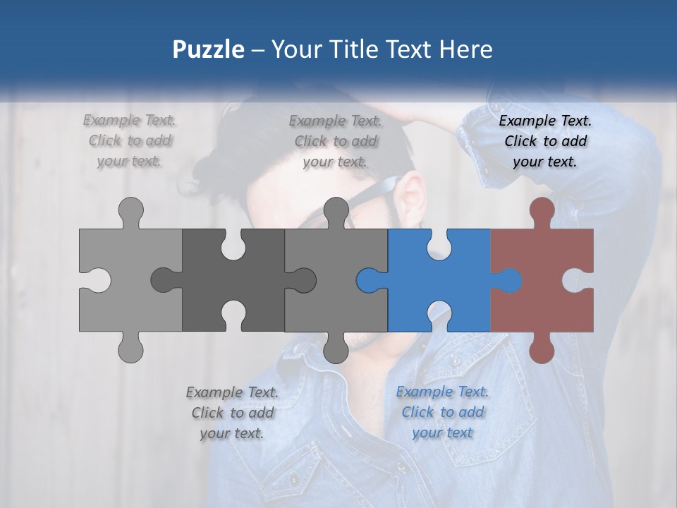 Men's Hairstyle PowerPoint Template