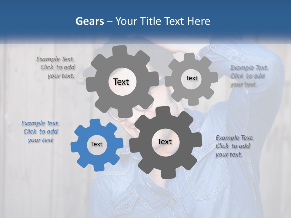 Men's Hairstyle PowerPoint Template