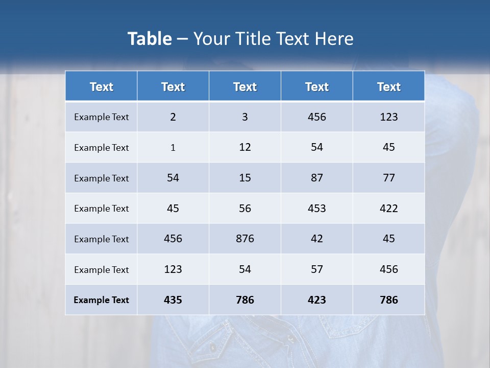 Men's Hairstyle PowerPoint Template