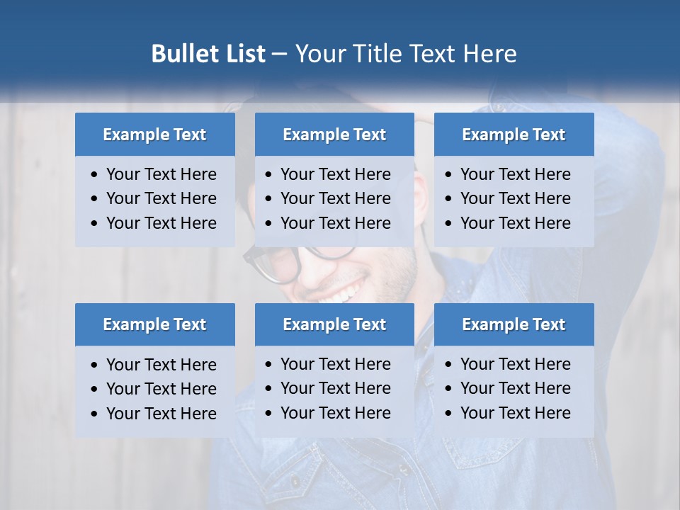 Men's Hairstyle PowerPoint Template
