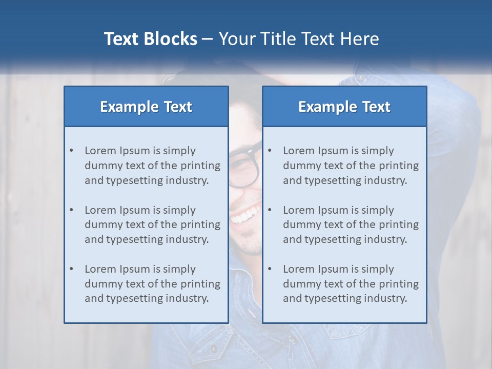 Men's Hairstyle PowerPoint Template