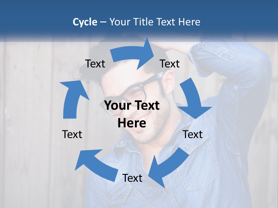 Men's Hairstyle PowerPoint Template