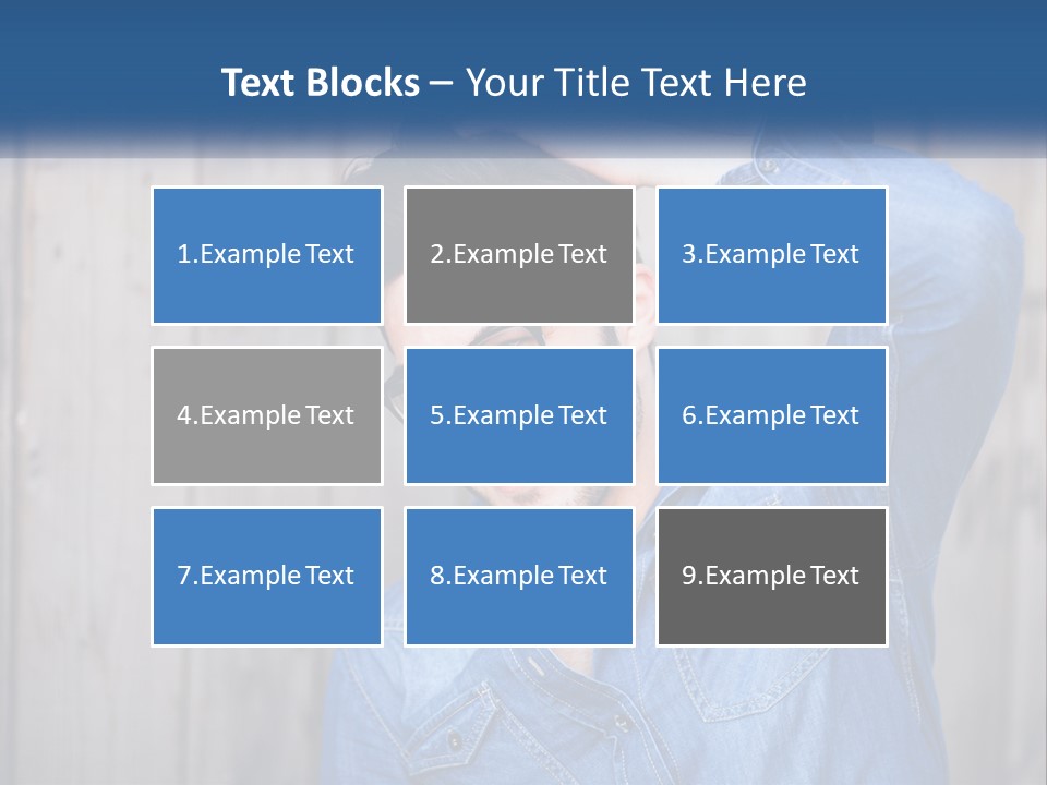 Men's Hairstyle PowerPoint Template