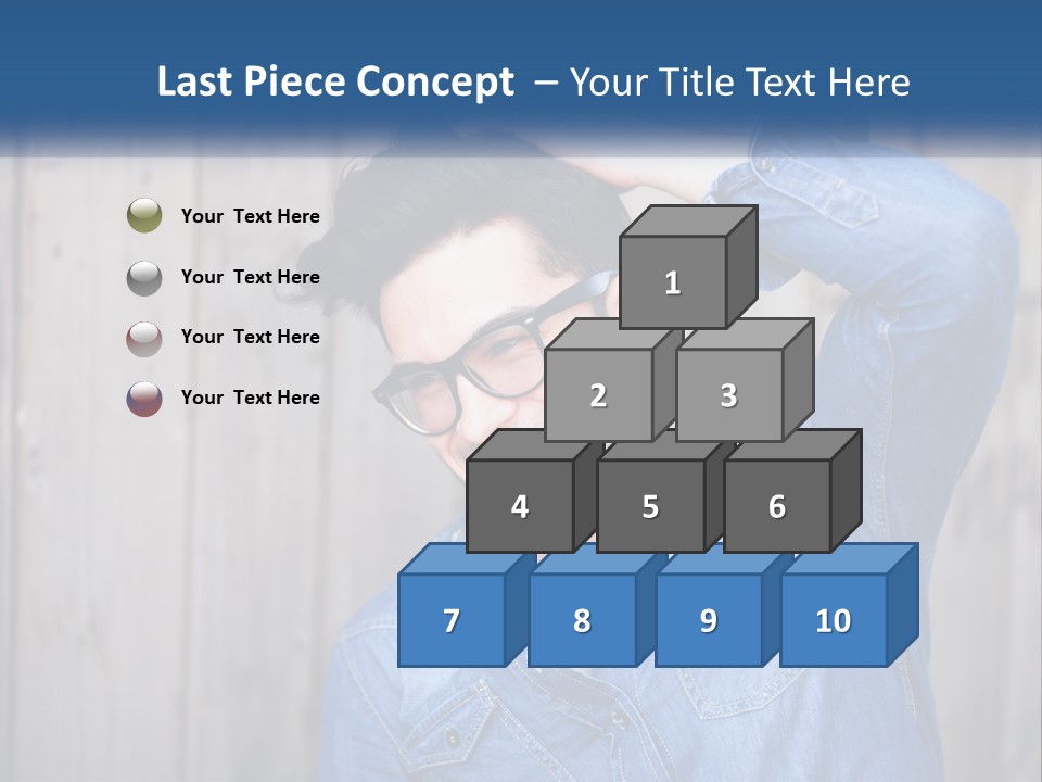 Men's Hairstyle PowerPoint Template