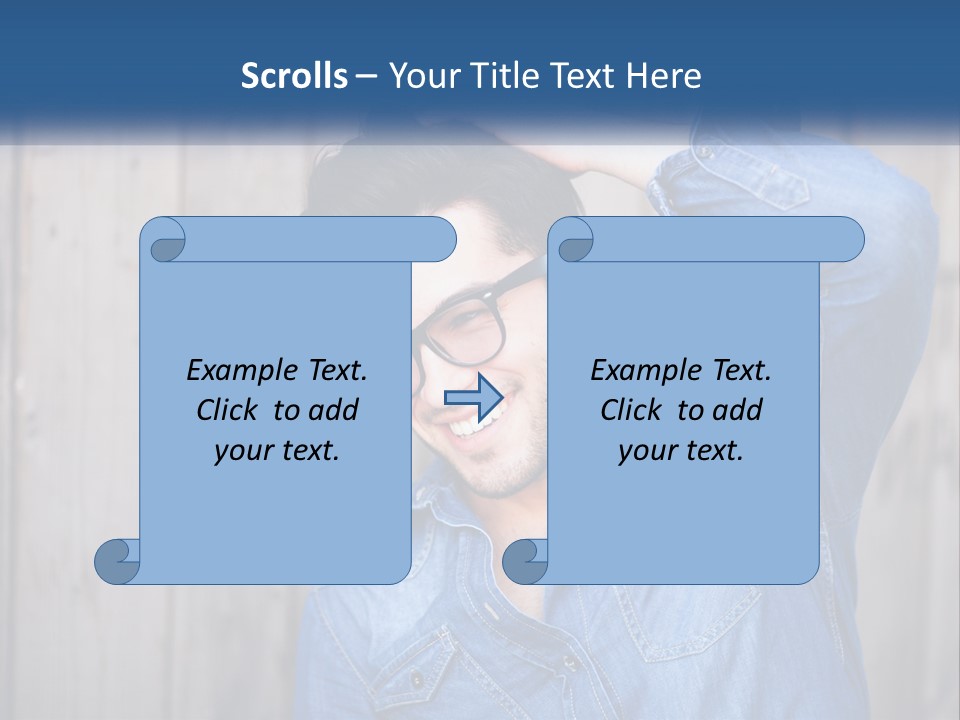 Men's Hairstyle PowerPoint Template