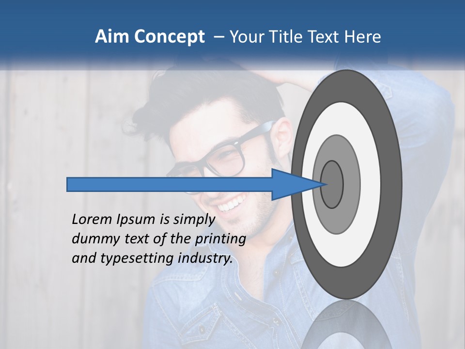 Men's Hairstyle PowerPoint Template