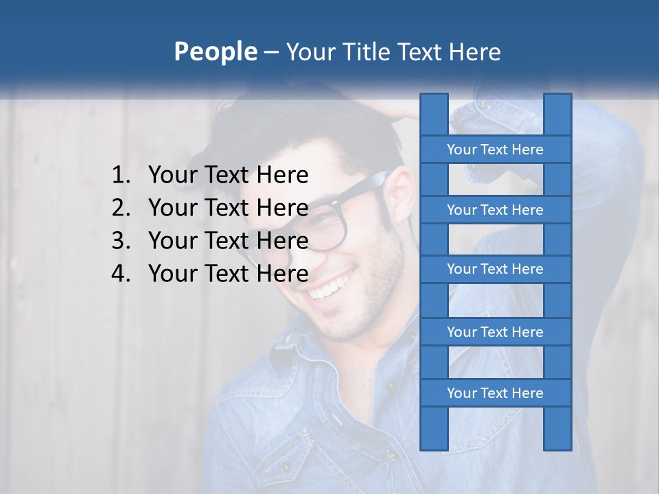Men's Hairstyle PowerPoint Template