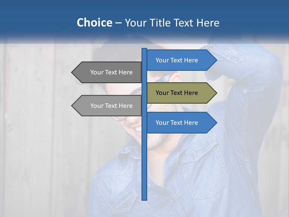 Men's Hairstyle PowerPoint Template