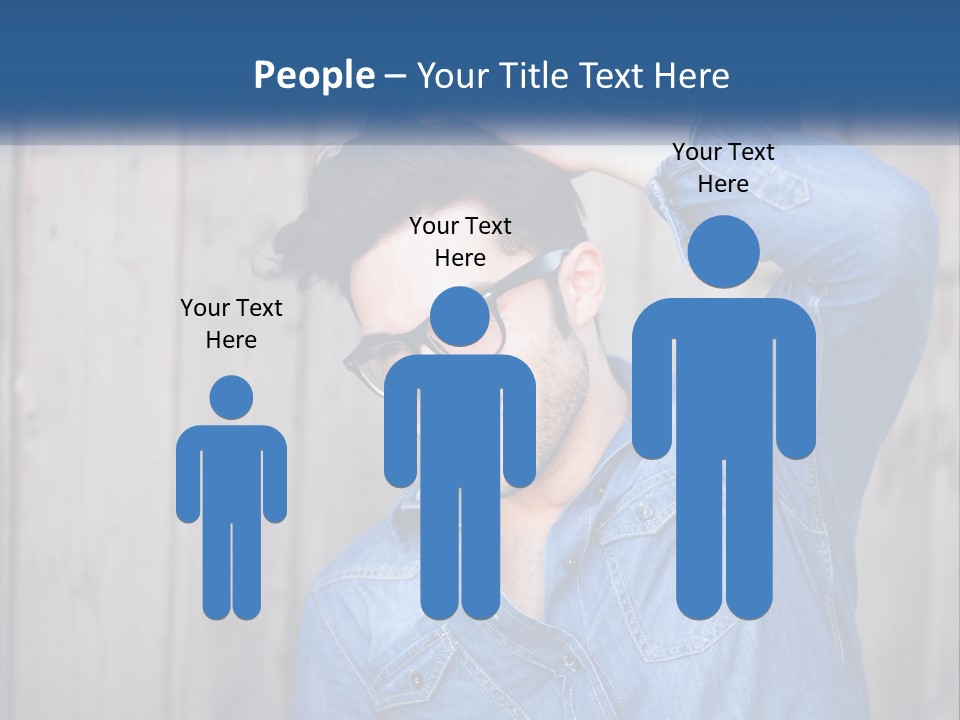 Men's Hairstyle PowerPoint Template