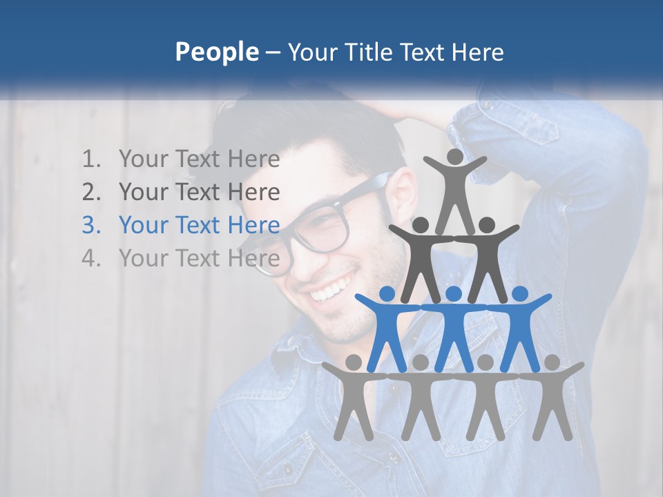 Men's Hairstyle PowerPoint Template