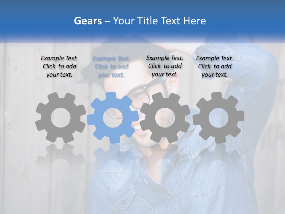 Men's Hairstyle PowerPoint Template