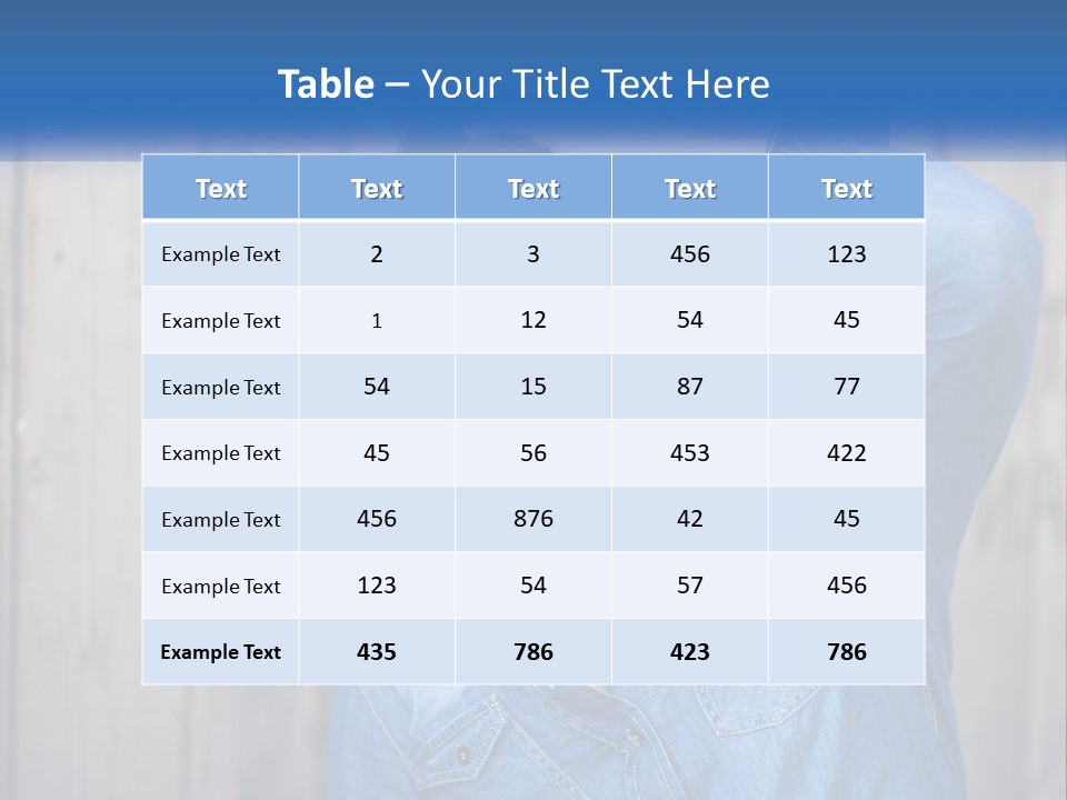 Men's Hairstyle PowerPoint Template