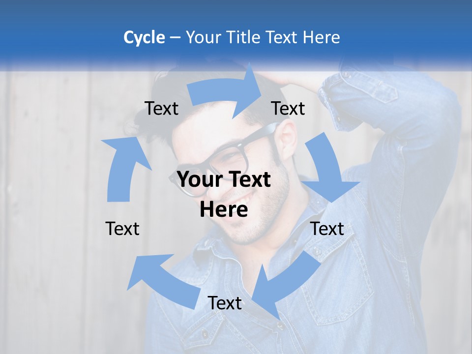 Men's Hairstyle PowerPoint Template