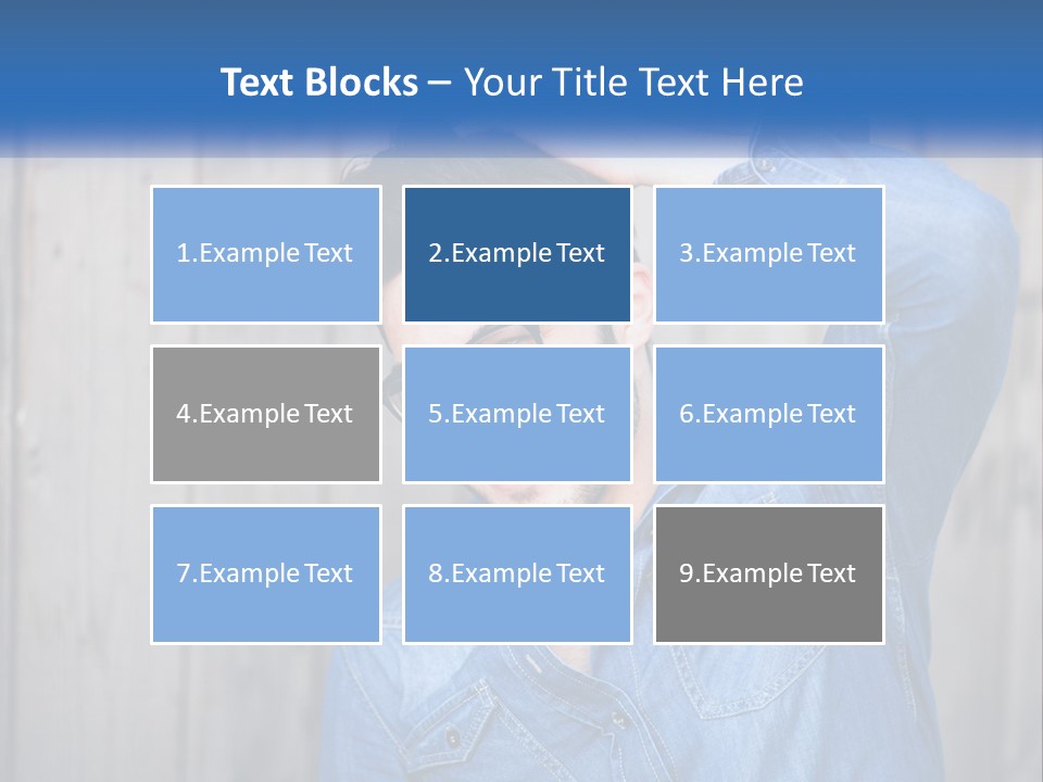 Men's Hairstyle PowerPoint Template