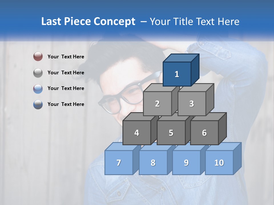 Men's Hairstyle PowerPoint Template