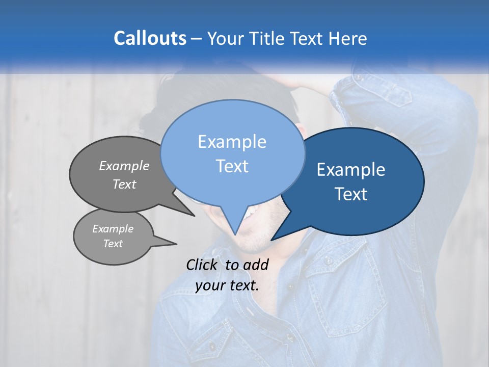 Men's Hairstyle PowerPoint Template