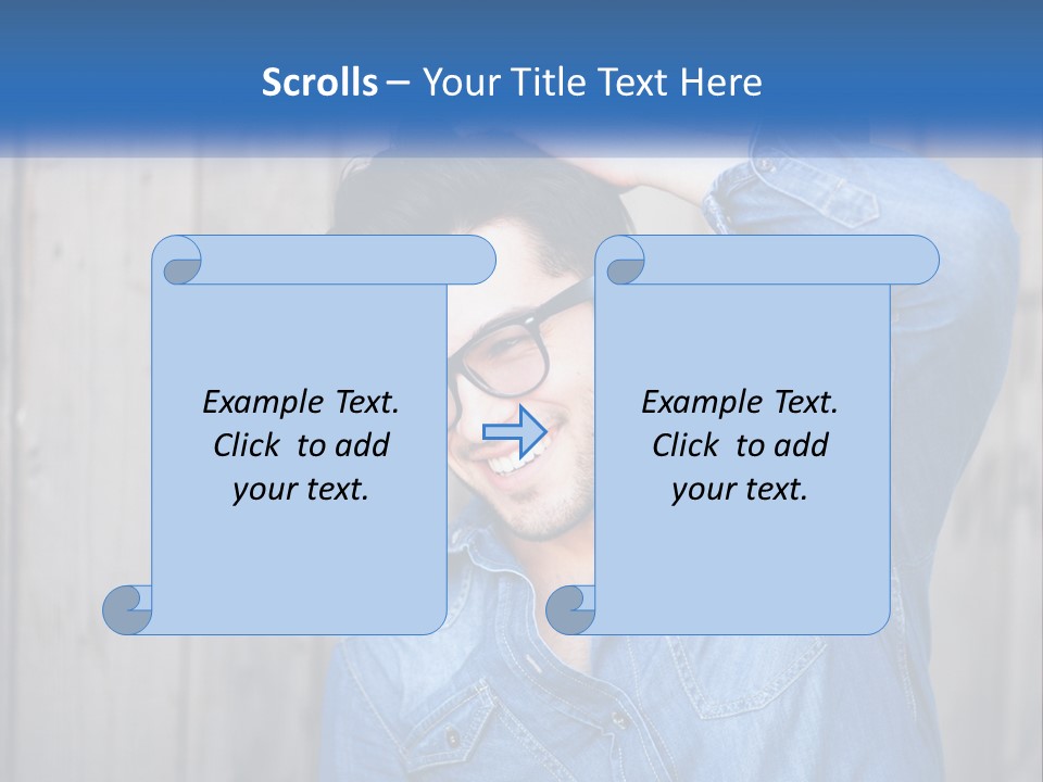 Men's Hairstyle PowerPoint Template