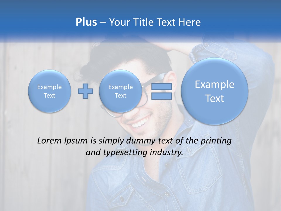 Men's Hairstyle PowerPoint Template
