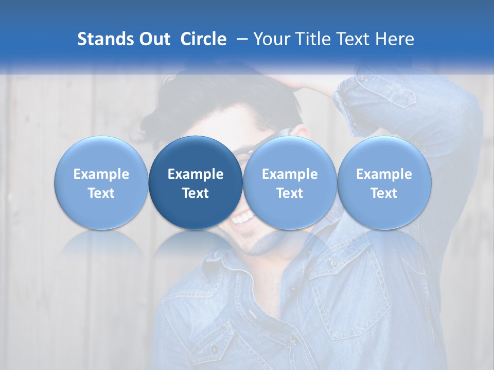 Men's Hairstyle PowerPoint Template