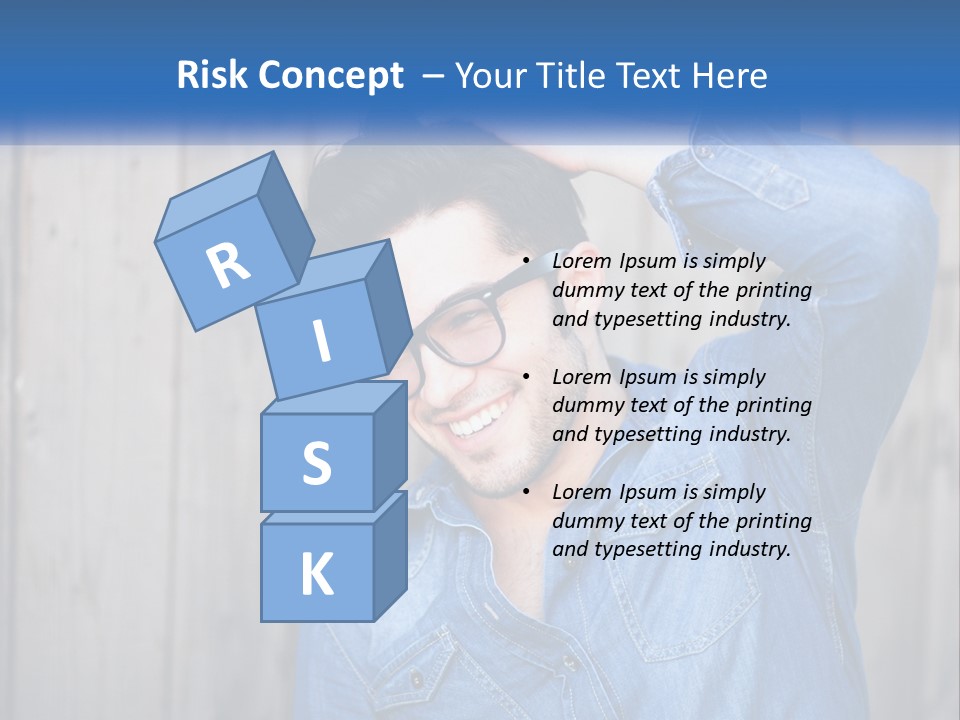 Men's Hairstyle PowerPoint Template