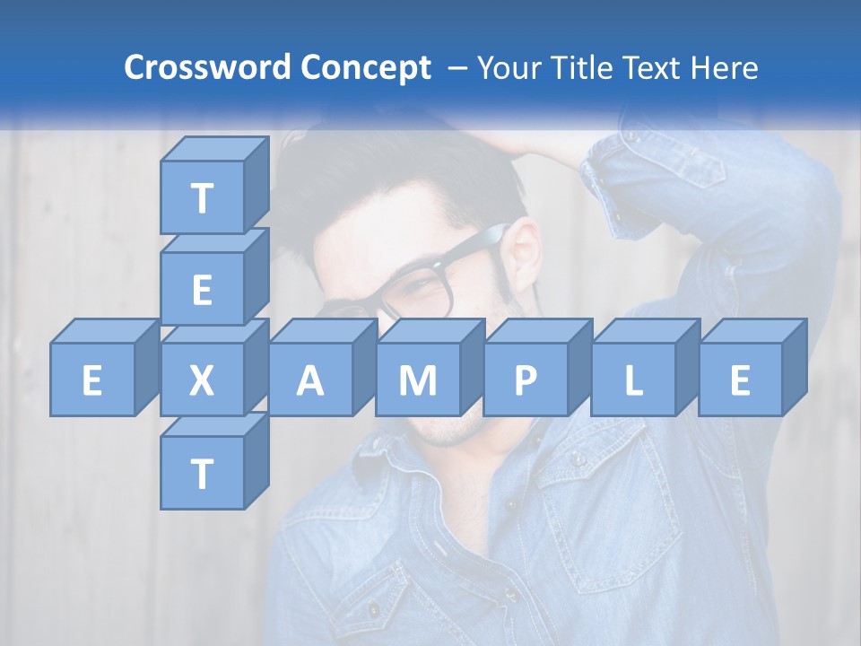 Men's Hairstyle PowerPoint Template