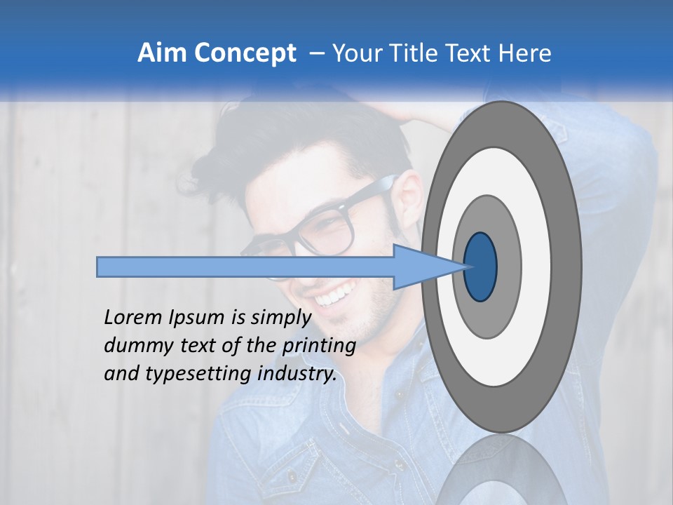 Men's Hairstyle PowerPoint Template