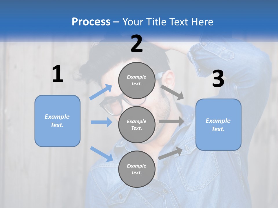 Men's Hairstyle PowerPoint Template