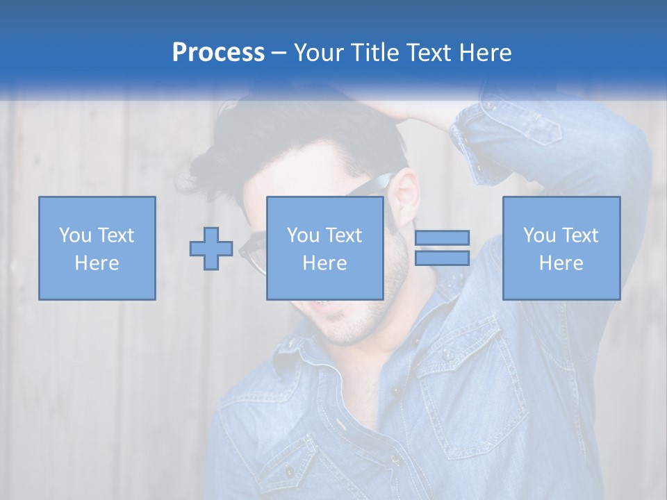 Men's Hairstyle PowerPoint Template