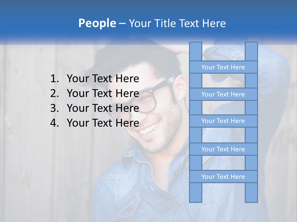 Men's Hairstyle PowerPoint Template