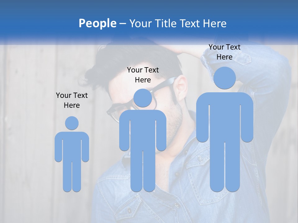 Men's Hairstyle PowerPoint Template