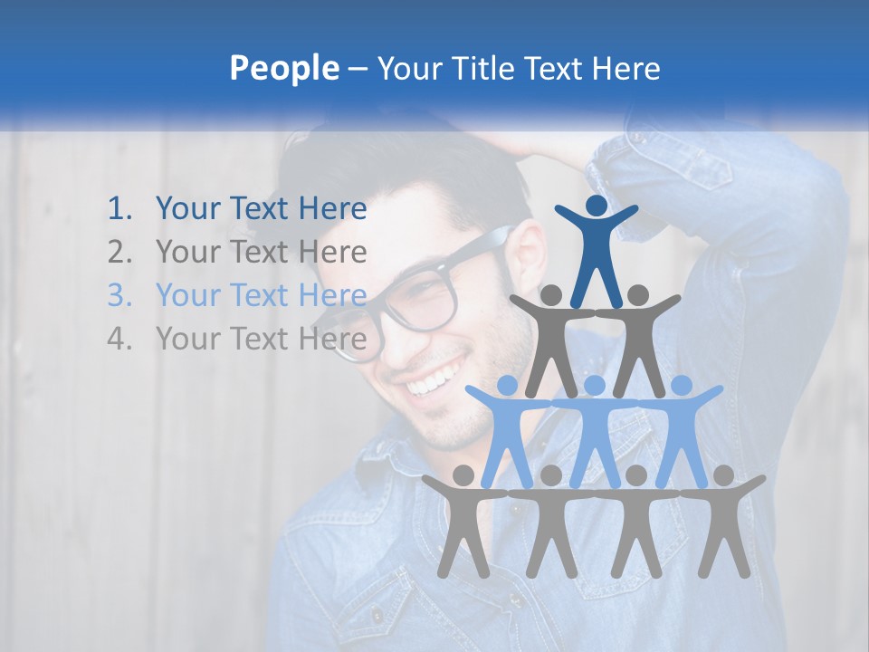 Men's Hairstyle PowerPoint Template