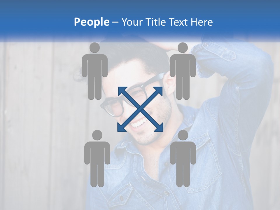 Men's Hairstyle PowerPoint Template