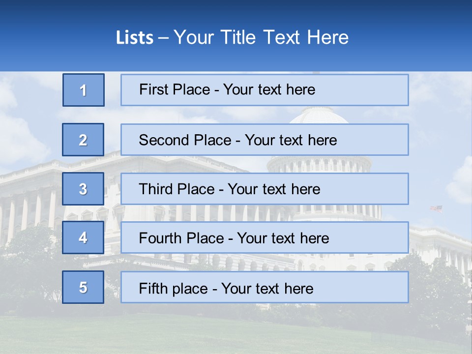 The White House PowerPoint Template