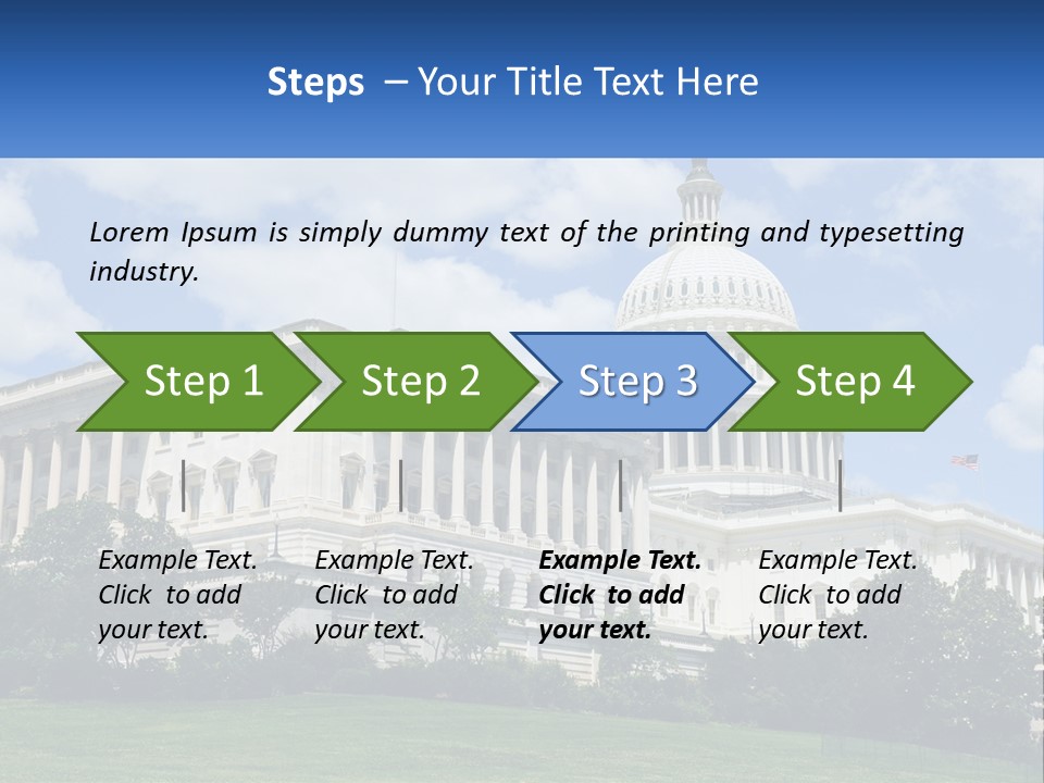 The White House PowerPoint Template