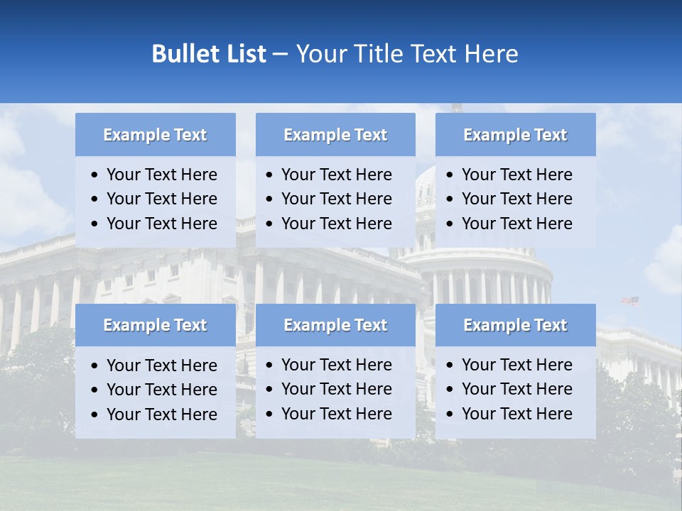 The White House PowerPoint Template