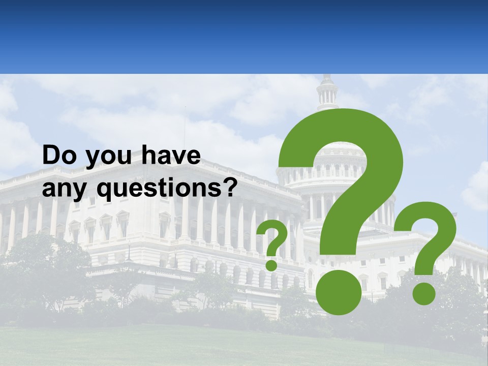 The White House PowerPoint Template