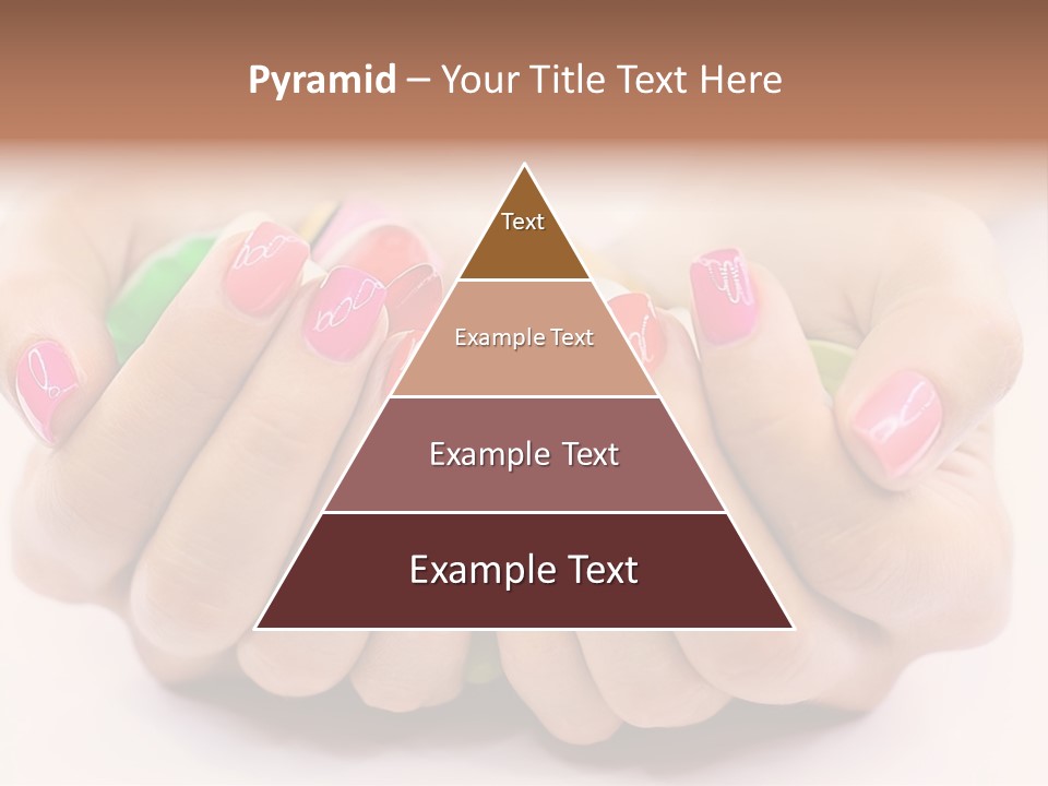 Female Nails PowerPoint Template