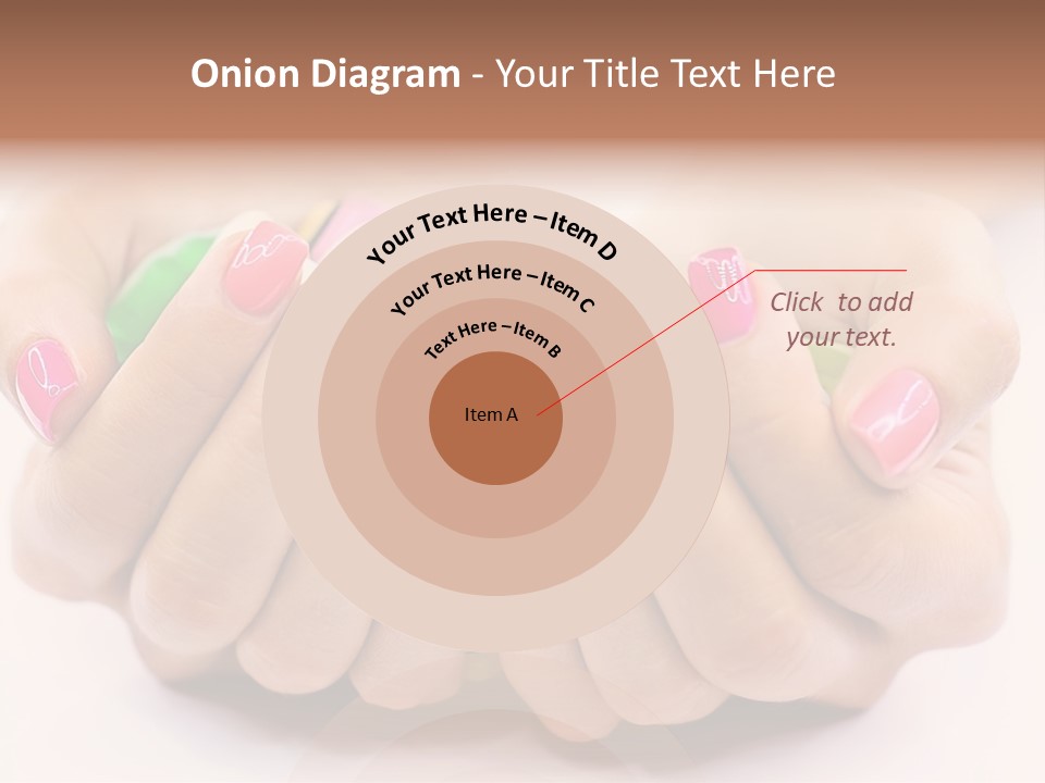 Female Nails PowerPoint Template