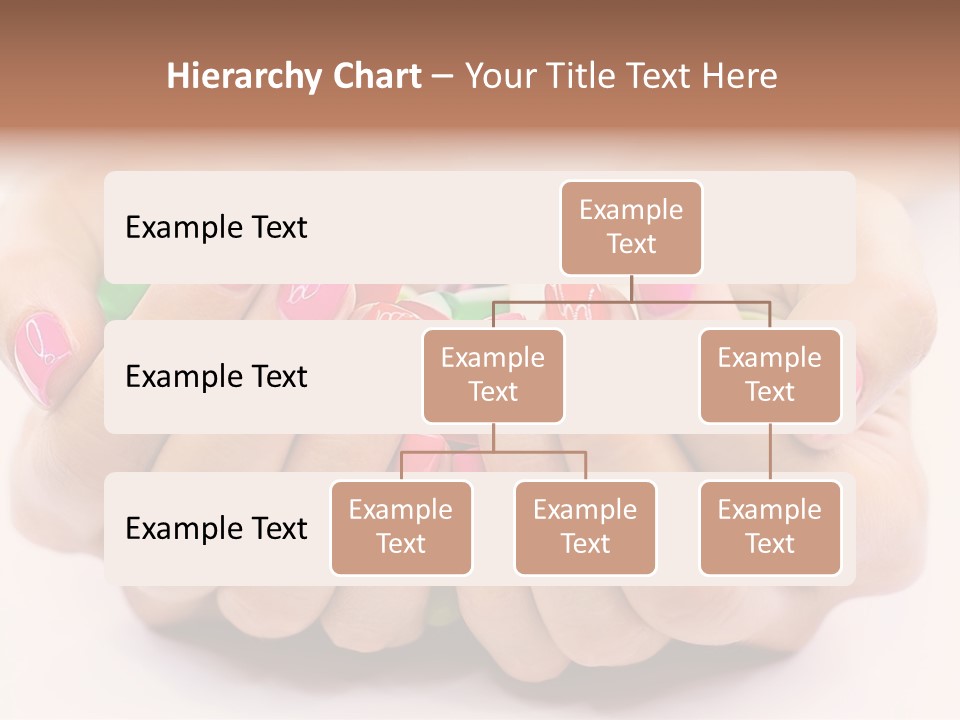 Female Nails PowerPoint Template