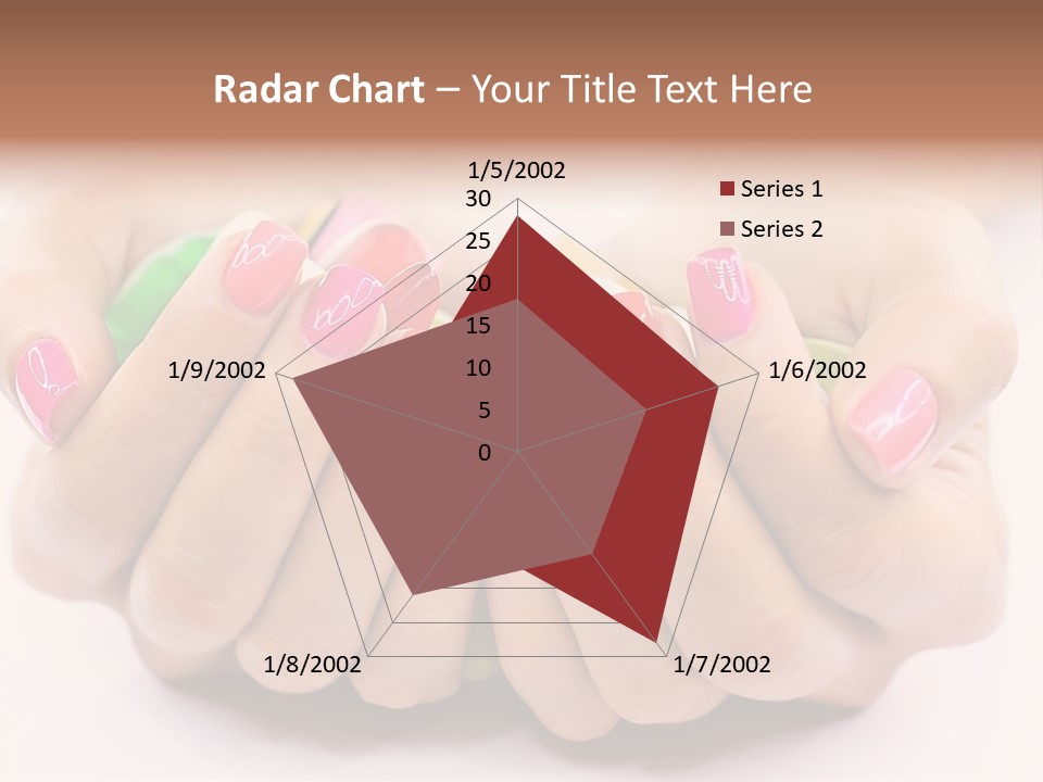 Female Nails PowerPoint Template