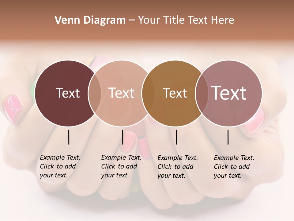 Female Nails PowerPoint Template