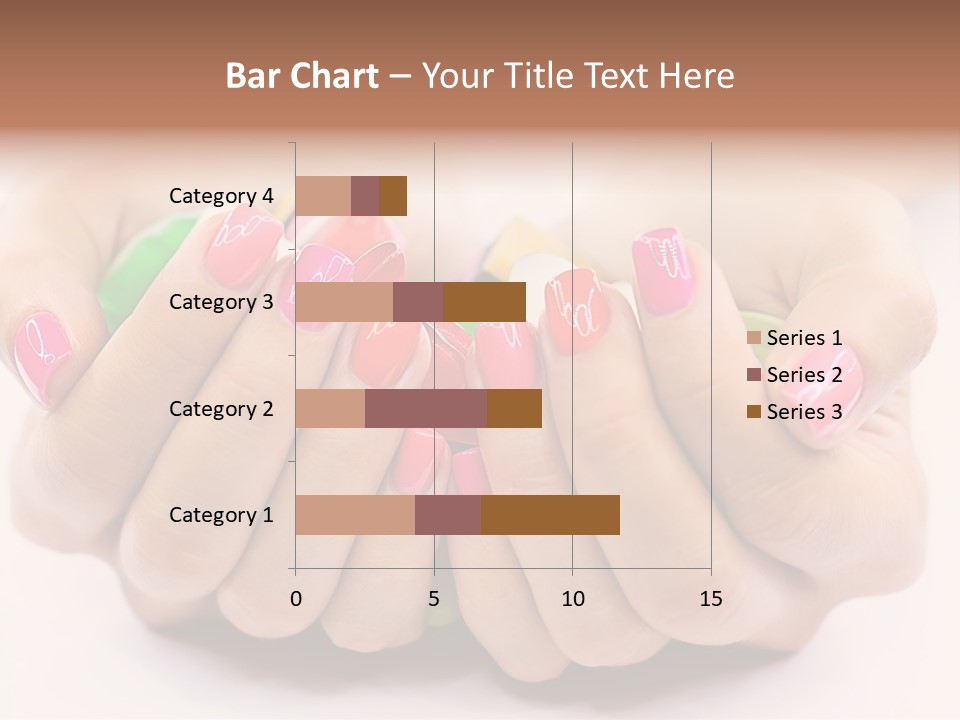 Female Nails PowerPoint Template