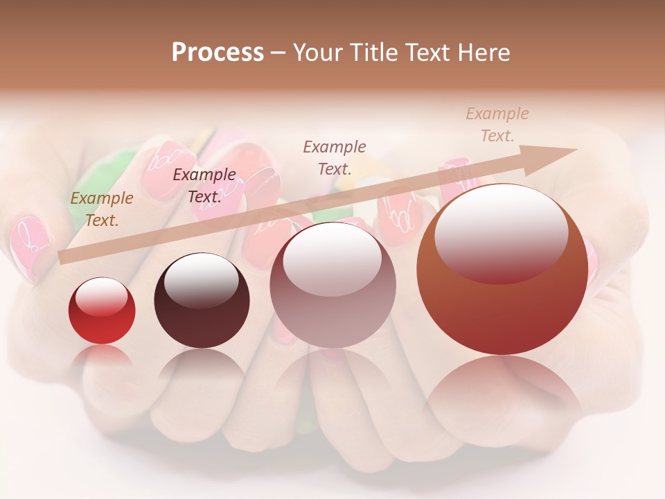 Female Nails PowerPoint Template