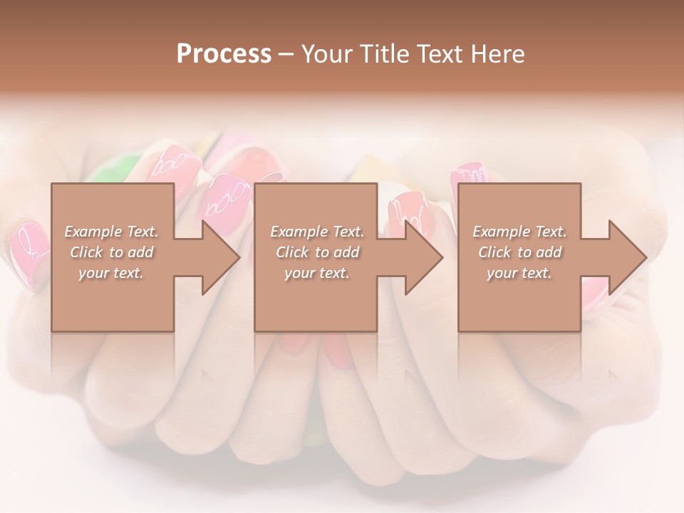 Female Nails PowerPoint Template