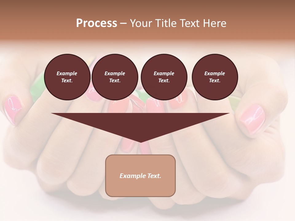 Female Nails PowerPoint Template