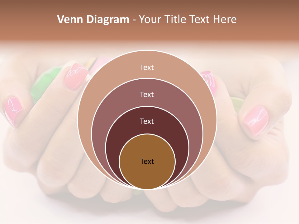 Female Nails PowerPoint Template