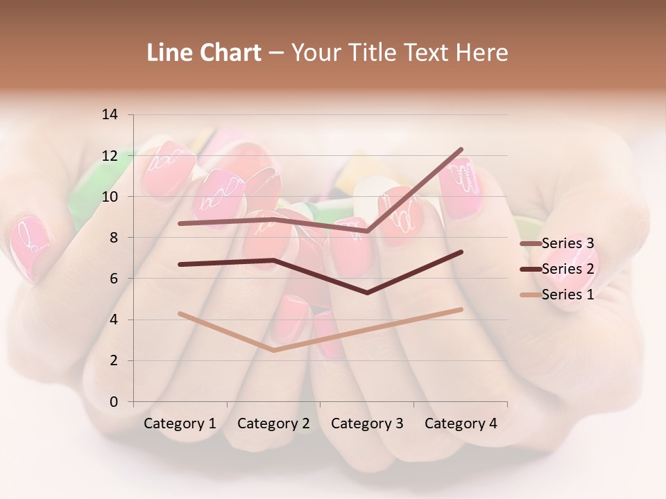 Female Nails PowerPoint Template