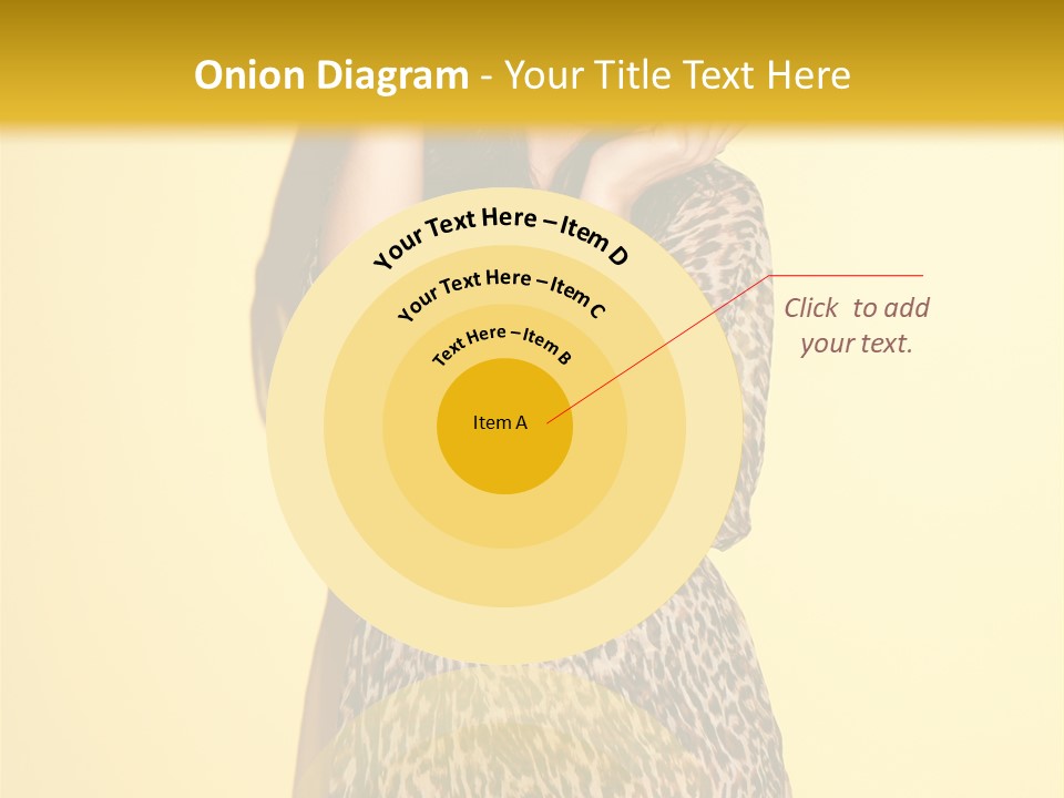 Girl With Hat PowerPoint Template